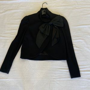 Alice + Olivia jacket with bow detail - NWT